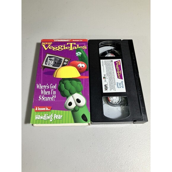 VeggieTales - Wheres God When Im S-Scared (VHS, 1998) - Picture 3 of 5
